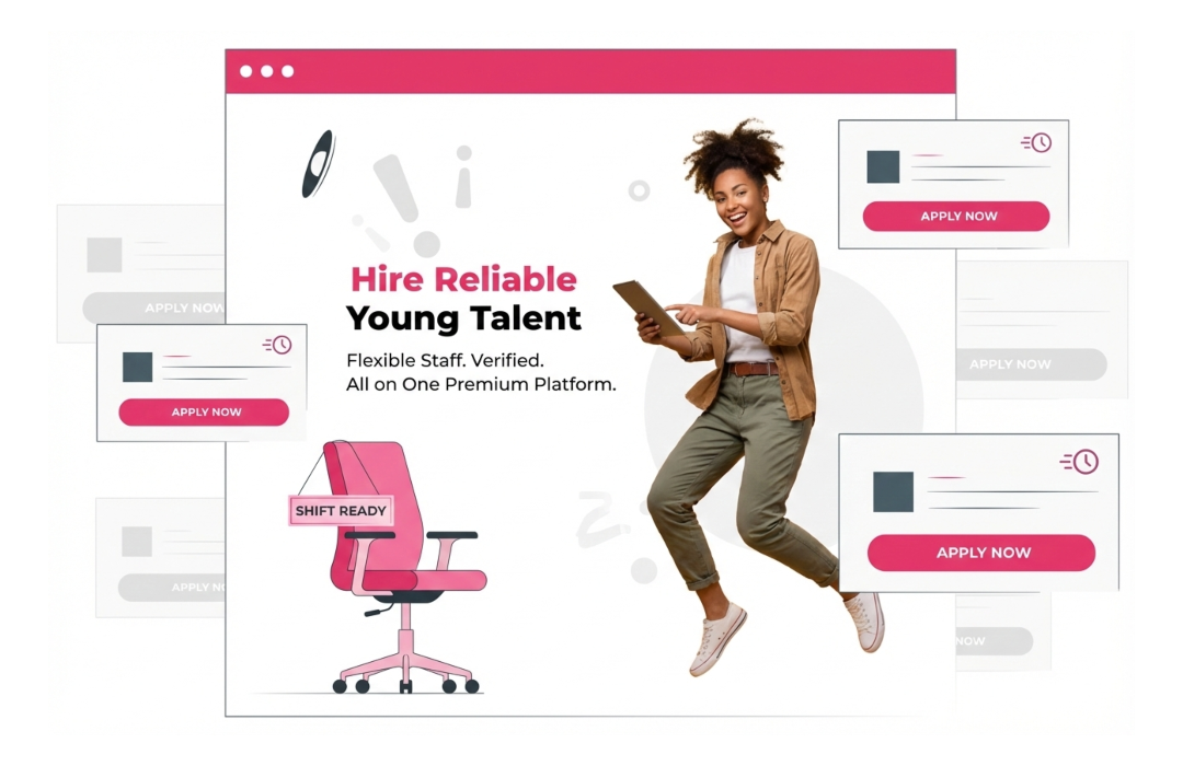 ShiftMint workers and employers connecting for flexible shifts